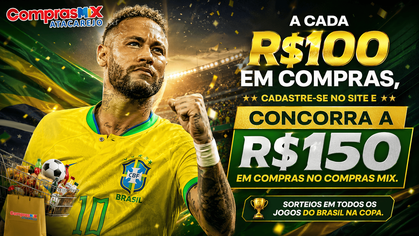 Promoção Copa do Brasil — Compras Mix